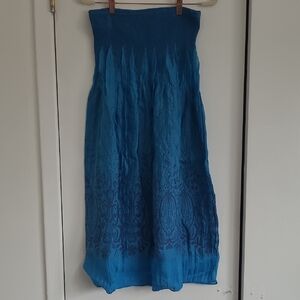 Elegant Blue Women's Skirt